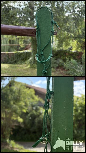 Knotenhalfter grün in COB, Sidepull, Lara , Halfter, Zolling, Abbildung 3