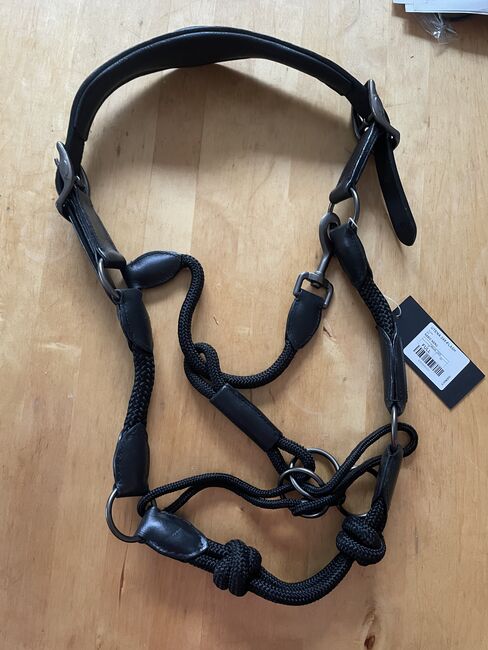 Knotenhalfter Leder Animo neu, Animo, Jäckle, Halters, Rielasingen-Worblingen, Image 3
