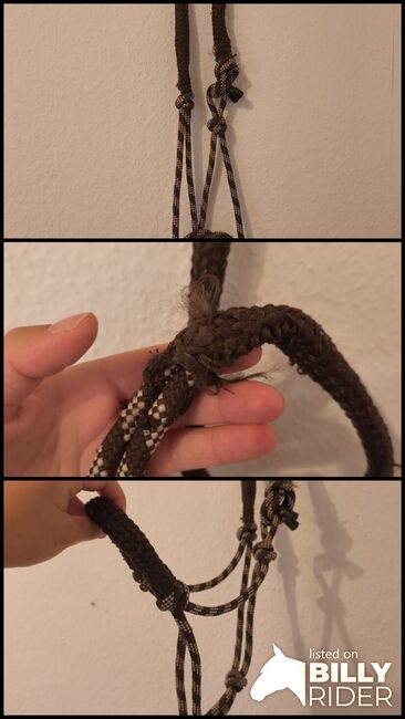 Knotenhalfter Trense Halfter Pferd, Pfiff, Vivienne Metzger , Halters, Eschwege, Image 4