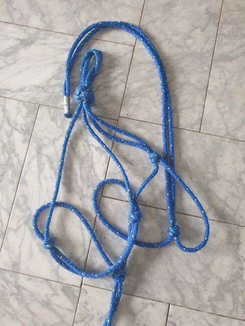 Knotenhalfter  royalblau VB/WB, Knotenhalfter , Pferdefreund, Halters, Wermelskirchen