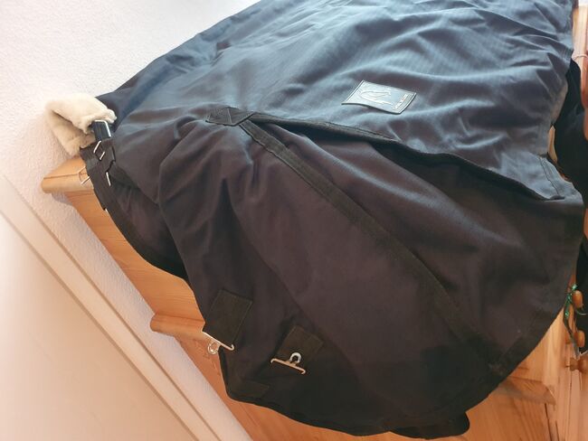 Outdoor/ Regendecke,  50gr, schwarz, 135cm, Cheval de Luxe  Nantes Basic, Nicole Carls , Derki dla konia, Rosengarten, Image 6