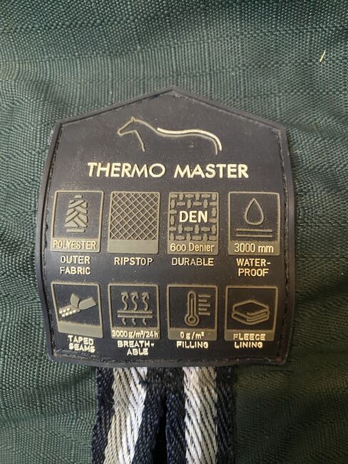 Thermo Master Decke mit Fleece 145 cm, Krämer Thermo Master , Stephanie Schlott, Derki dla konia, Mannheim, Image 4