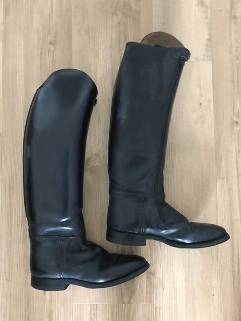 Königs Dressur-Reitstiefel blau, maßangefertigt, mit Reißverschluss innen, Königs, Marion, Riding Boots, Ludwigshafen, Image 5