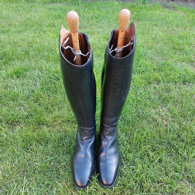 KÖNIGS Reitstiefel schwarz mit Stiefeltasche Größe 6,5, Königs, Nicole , Riding Boots, Norderstedt