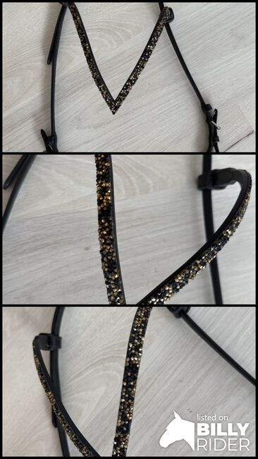 Kopfstück mit Stirnriemen von Crownhorse, Crownhorse , Simone Just, Stirnriemen, St.Ingbert , Abbildung 4