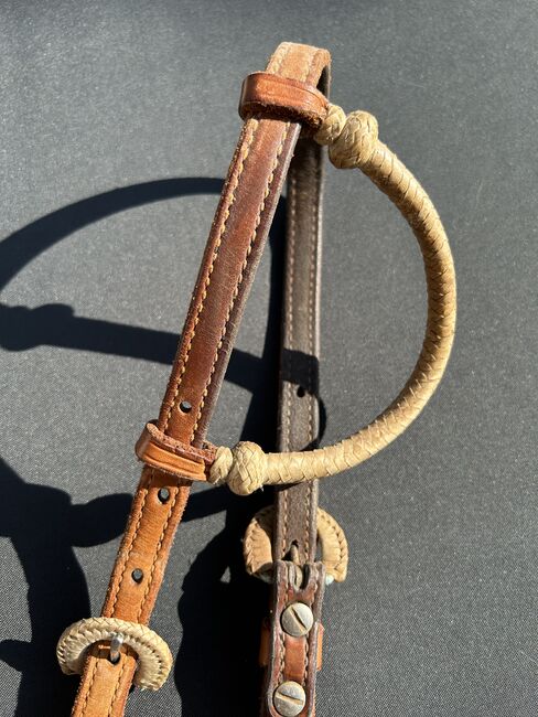 Kopfstück mit Rawhide, Barbara Morgenroth , Bridles & Headstalls, Scheßlitz, Image 3