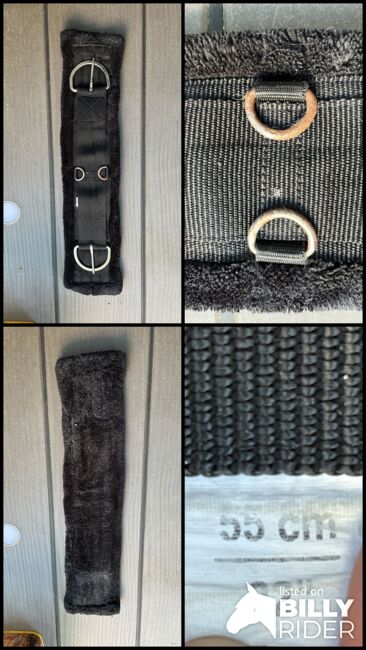 Kurzgurt „Western“ Plüsch 55cm, Ramona, Girths & Cinches, Gunzenhausen, Image 5