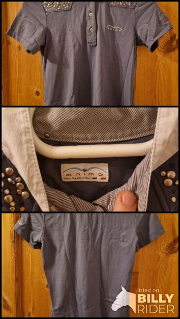 Animo turniershirt 34 XS blau, An Turniershirt , K. Werner, Na zawody, Westerwalsede, Image 4
