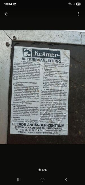 Krämer Sport Pferdeanhänger, FSPT  Krämer Sport , Fakir , Horse Trailers, Singen, Image 6