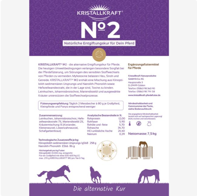 Kristallkraft No2, Kristallkraft No2, Melissa, Horse Feed & Supplements, Gütersloh, Image 4