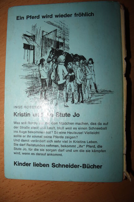 Kristin und die Stute Jo, Pferdegeschichte, Mädchenroman, Mink, Books, Dorsten, Image 6