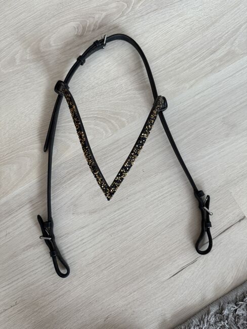 Kopfstück mit Stirnriemen von Crownhorse, Crownhorse , Simone Just, Browbands, St.Ingbert 