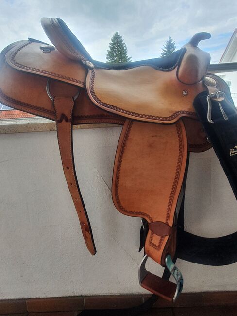 Westernsattel "KT-Allround X-Full Quarter", WesternImports  KT-Allround #170, Kathrin Deuring , Western Saddle, Buxheim, Image 8