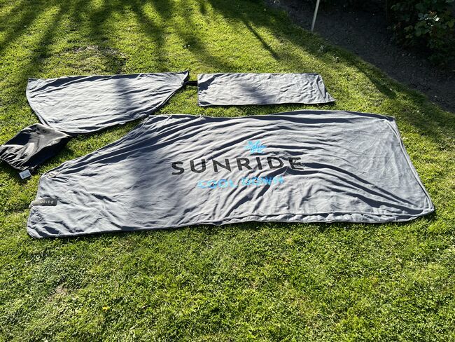 Kühldecke mit Halsteil und Tuch - Sunride Cool Down - Farbe Grau, Sun Ride Cool Down, Tom, Pferdedecken, Herne, Abbildung 6