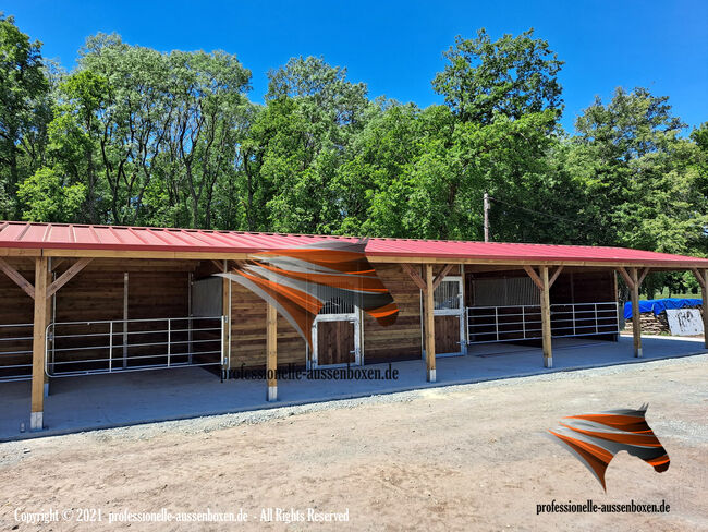 Außenboxen kaufen & Pferdestall bauen - Pferdebox, Offenstall & Weidehütte, AUSSENBOXEN PFERDESTALL - PFERDEBOXEN - STALLUNGEN, AUSSENBOXEN (AUSSENBOXEN Sp. z o.o.), Stabilne maty, Wałcz, Image 7
