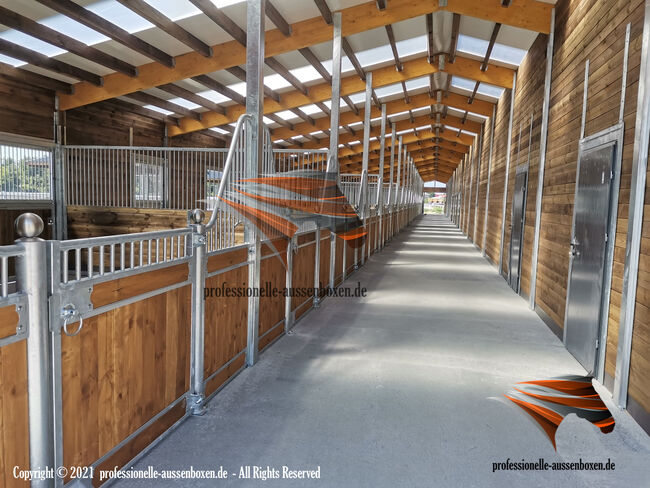 Außenboxen kaufen & Pferdestall bauen - Pferdebox, Offenstall & Weidehütte, AUSSENBOXEN PFERDESTALL - PFERDEBOXEN - STALLUNGEN, AUSSENBOXEN (AUSSENBOXEN Sp. z o.o.), Stabilne maty, Wałcz, Image 12