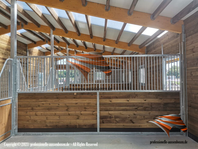 Außenboxen kaufen & Pferdestall bauen - Pferdebox, Offenstall & Weidehütte, AUSSENBOXEN PFERDESTALL - PFERDEBOXEN - STALLUNGEN, AUSSENBOXEN (AUSSENBOXEN Sp. z o.o.), Stabilne maty, Wałcz, Image 24