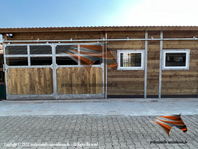 Außenboxen kaufen & Pferdestall bauen - Pferdebox, Offenstall & Weidehütte, AUSSENBOXEN PFERDESTALL - PFERDEBOXEN - STALLUNGEN, AUSSENBOXEN (AUSSENBOXEN Sp. z o.o.), Stabilne maty, Wałcz, Image 31