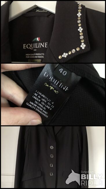 Equiline Damenjacket in schwarz, Equiline, Natalie Nolte, Na zawody, Meerdorf, Image 4