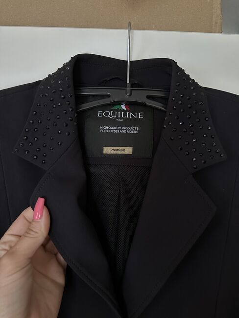 Equiline Reit-Jacket mit Strass, Equiline Italia Gioia , Janine K., Na zawody, Hamburg Sankt Pauli