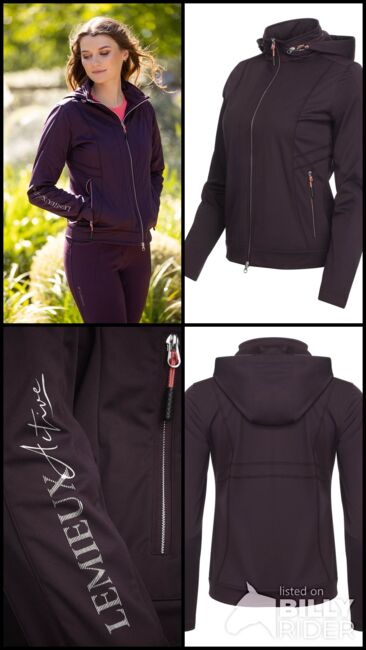 Softshell Regenjacke, aubergine, M, L (neu, -40%), LeMieux Skyla, KKressing Boutique (K & K Glitter Saddlery), Kurtki jeździeckie i kamizelki, Bovenden, Image 7