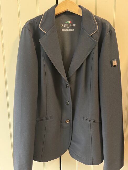 Equiline Turnierjacket, Dunkelblau, Gr. 12/13 Jahre (152/158) - Mädchen, Equiline, Angela , Na zawody dziecięce, Labenz