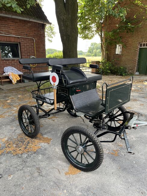 Kutsche Wagonette Trainingswagen Marathonwagen Pony, Saskia, Kutschen, Westerkappeln 