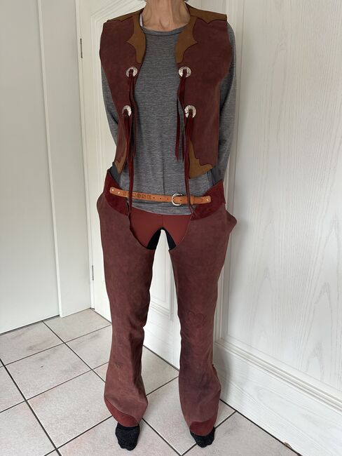 longchaps und Weste Gr.38/40, Tina, Breeches & Jodhpurs, Bad Überkingen