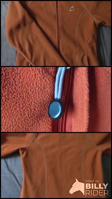 L-Sportiv Loesdau Fleecejacke Gr. S orange burnt orange NEUwertig, L-Sportiv, sunnygirl, Riding Jackets, Coats & Vests, München, Image 4