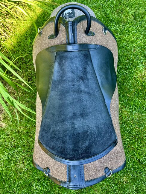 La Selle Filzsattel Standard, Gr. WB, La Selle Filzsattel, Simone Redenbacher, Lambskin Pad, München, Image 3