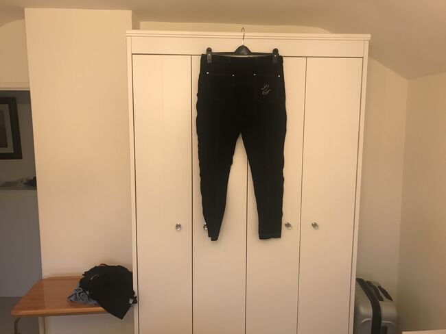 Ladies black 32inch waist jodhpurs, Legacy equestrian , Samantha Smith, Breeches & Jodhpurs, Drayton Parslow , Image 2