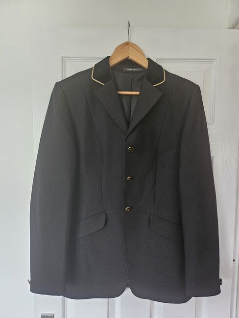 Ladies black show jacket UK12/EU40, Euro-Star, Jayne Scott, Show Apparel, Goodwick