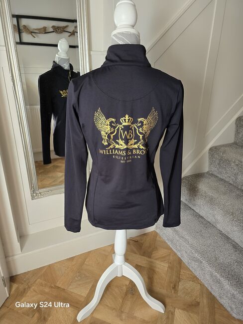 Ladies Equine Clothing, Williams & Brown, Jackie Petra XL7HXC Wood, Shirts & Tops, Liverpool, Image 4