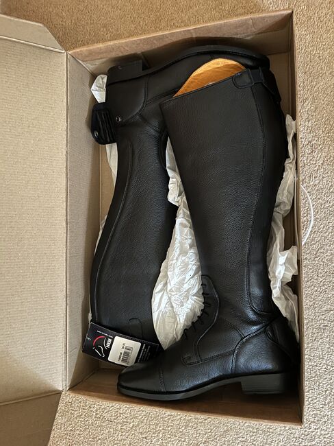 Ladies HKM Latinium Style Riding Boots, UK 6, Short length, Extra wide calf, HKM, Emily, Riding Boots, Hexham, Image 3