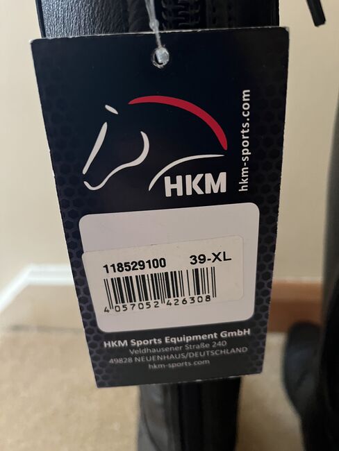 Ladies HKM Latinium Style Riding Boots, UK 6, Short length, Extra wide calf, HKM, Emily, Riding Boots, Hexham, Image 2