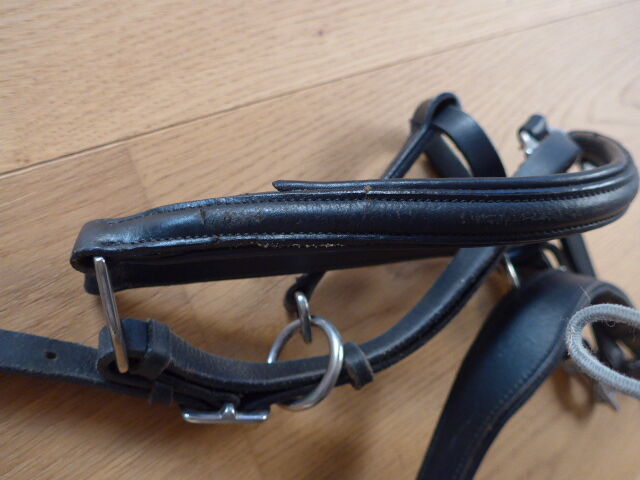 Lederhalfter, schwarz, WB, Ute Meyer, Halters, Winkelhaid, Image 4