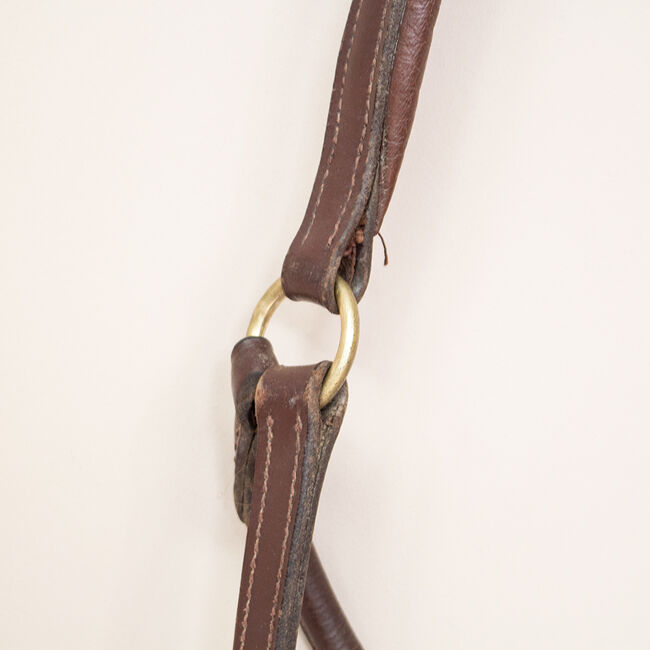 Lederhalfter braun mit Gold COB, myMILLA (myMILLA | Jonas Schnettler), Halters, Pulheim, Image 2