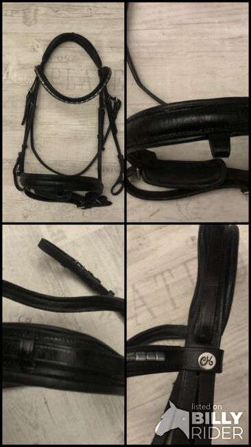 Leder Trense Warmblut, Jessi, Bridles & Headstalls, Leverkusen, Image 5