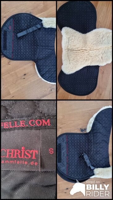 Lammfellsatteldecke/Lammfell/Sattelpad/Christ/Gr. S, Christ, Sandra , Other Pads, Ampfing , Image 5
