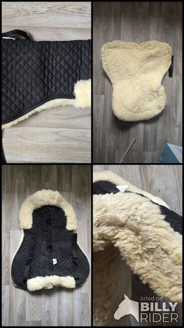 Lammfell-Sattelkissen Horse-friends, Loesdau/Horse friends, BeagleLou, Andere Pads, Schneeberg, Abbildung 7