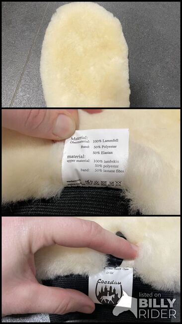 Lammfell Handschuh neu, Loesdau, Verena, Grooming Brushes & Equipment, Neuenstein, Image 4