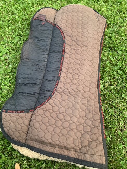 Lammfell Sattelpad, Horse Dream, Carina Haack, Western Pads, Grabfeld