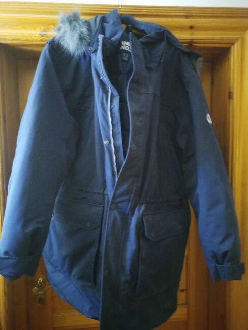 Winterdaunenjacke Lands End XXL, Frau Schneider, Men's Riding Jackets, ASSLING, Image 2