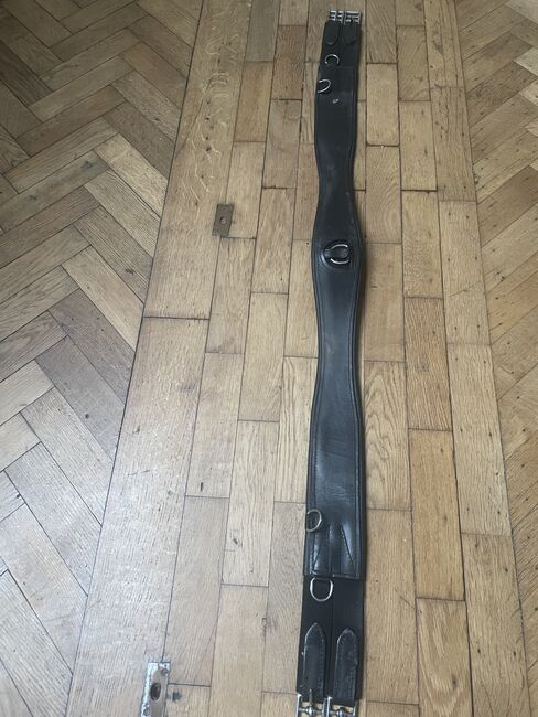 Langgurt Waldhausen 135cm Leder mit Gummieinsatz, Waldhausen , Katharina , Girths & Cinches, Aachen 