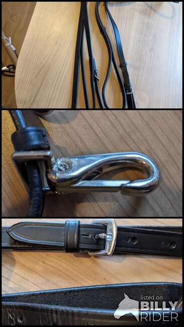 Lauffer-Zügel mit Karabiner, Warmblut, Neu, Bettina, Training Aids, Bad Mergentheim, Image 4