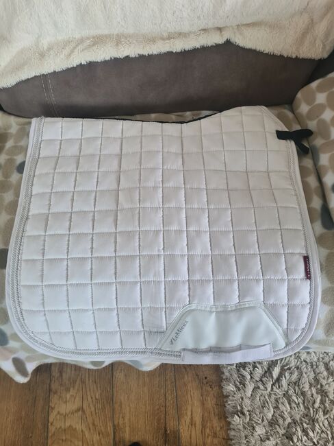 Le Mieux Diamante Dressage Numnah White, Le Mieux , Amy Donnelly, Dressage Pads, Stamullen