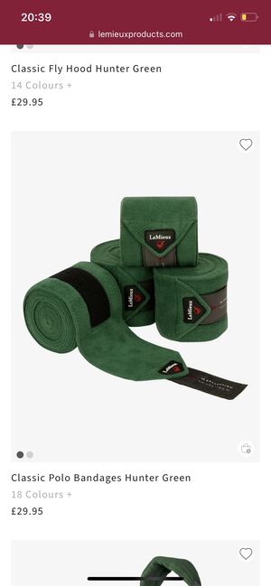 Le Mieux hunter green pad and bandages, Le Mieux Hunter green , Alice , Dressage Pads, Burgess hill , Image 3