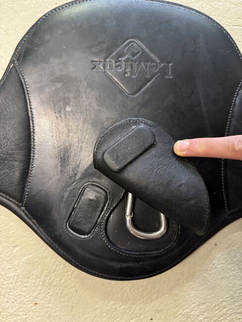 Le Mieux Stollen Gurt, Le mieux Sattelgurt Gel-Tek Anatomic with Magnet, Stollengurt, Langgurt, Leder, black, Jenni, Sattelgurte, Schnottwil , Abbildung 2