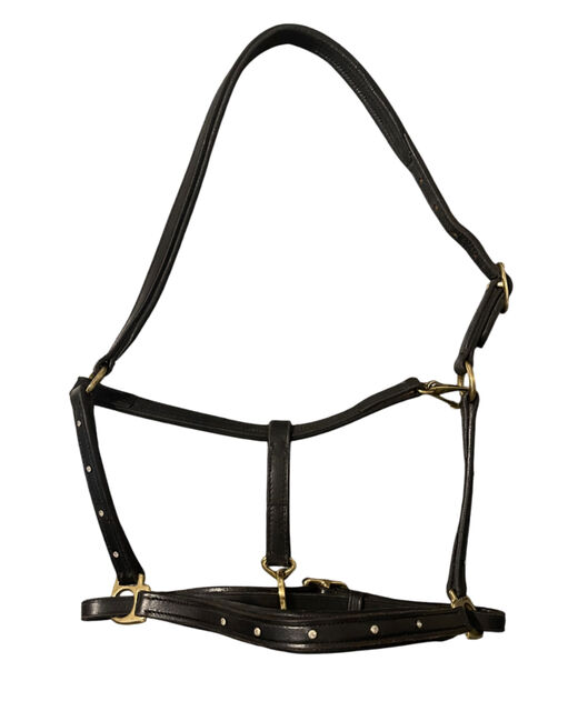 Lederhalfter mit Swarovski Nieten, Glam Bridle, Halters, Gottshaus 