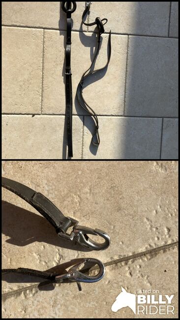Ausbindezügel mit Gummiring Leder, Keine Angaben , Verena 🐎 , Saddle Accessories, Rhens, Image 3